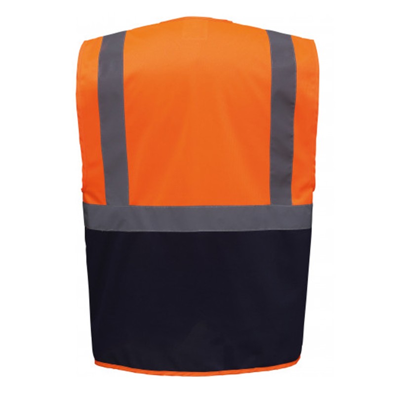 Gilet de sécurité Navaris avec éclairage XL - 12 LED - Fonctionne avec 2 piles AA 1,5