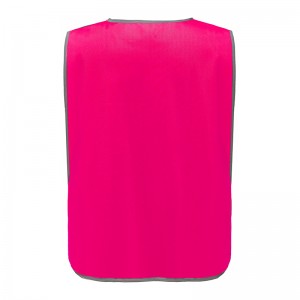 Chasuble personnalisable couleur rose fluo