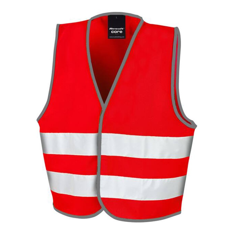 Gilet De Sécurité Orange 9 Poches Avec Bandes Réfléchissantes - Haute Visibilité Pour Chantier