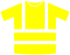 Tee shirt haute visibilité couleur jaune fluo